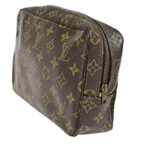 Louis Vuitton Trousse Toilette 28  Canvas Clutch Bag