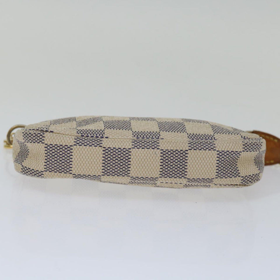 Louis Vuitton Pochette Accessoire  Canvas Clutch Bag