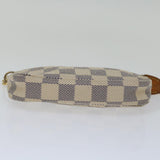 Louis Vuitton Pochette Accessoire  Canvas Clutch Bag