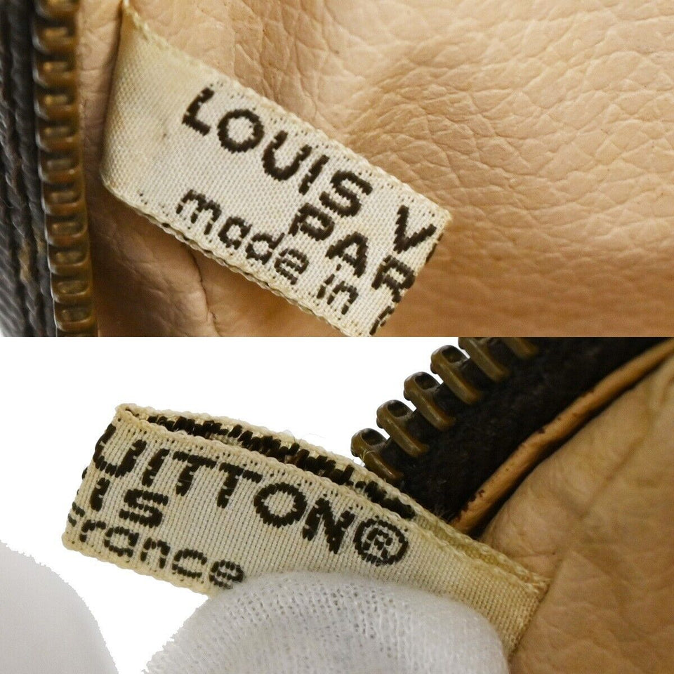 Louis Vuitton Trousse Pochette  Canvas Clutch Bag