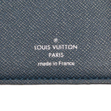 ルイ ヴィトン タイガ ポルトフォイユ ブラザ 長財布 M30502 ネイビー レザー メンズ LOUIS VUITTON 【中古】｜【銀座パリス】　楽天市場店