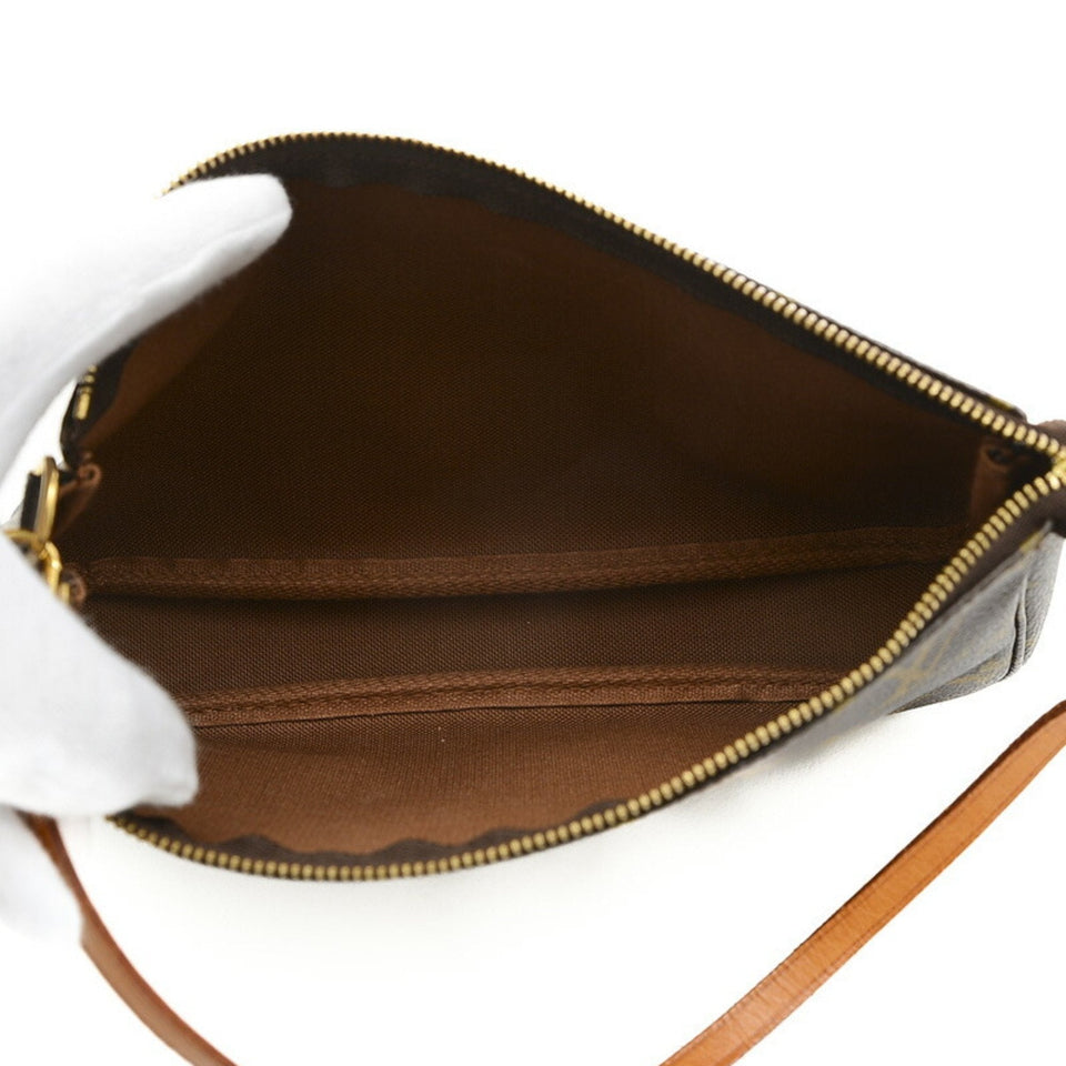 Louis Vuitton Pochette Accessoires  Canvas Clutch Bag