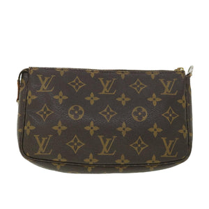 Louis Vuitton Pochette Accessoires  Canvas Clutch Bag