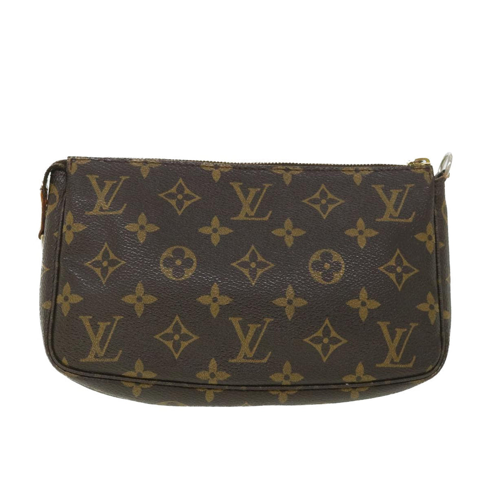 Louis Vuitton Pochette Accessoires  Canvas Clutch Bag