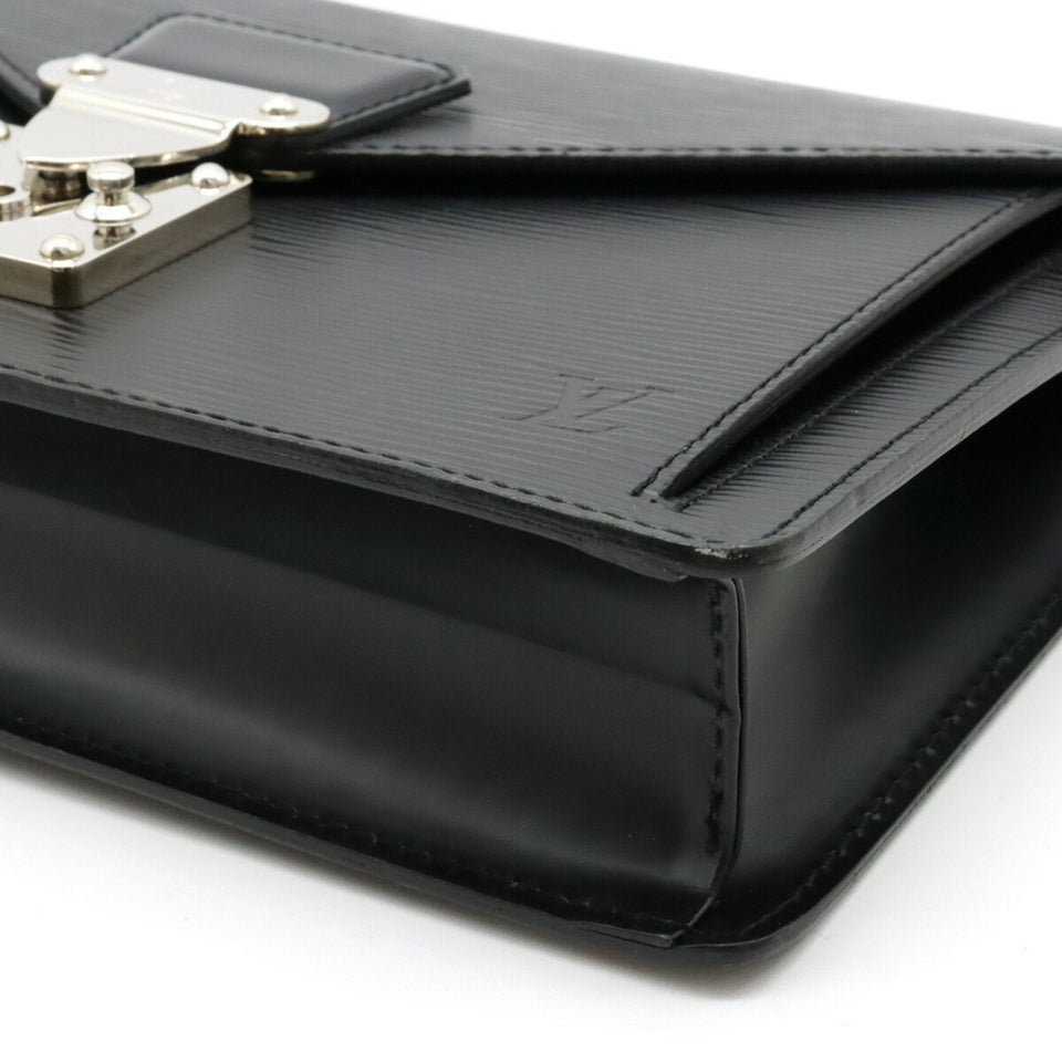 Louis Vuitton Sellier  Leather Clutch Bag