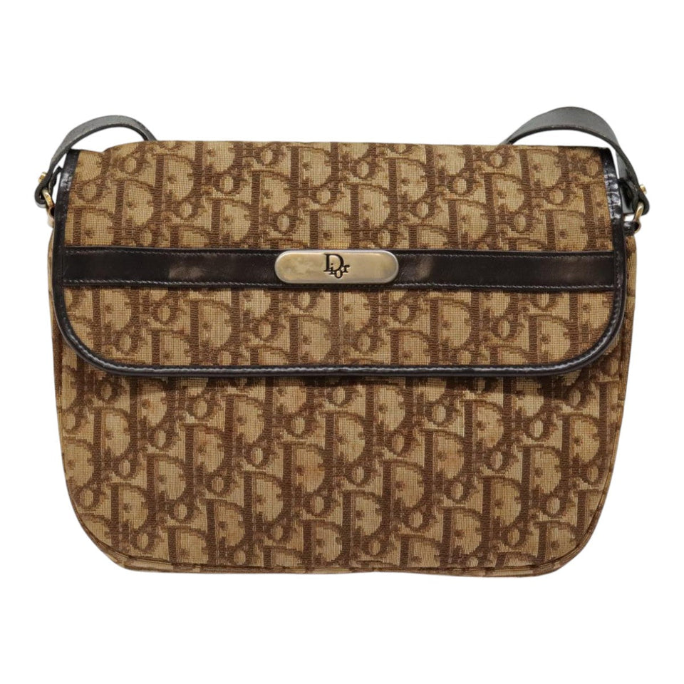 Dior  Canvas Shoulder Bag