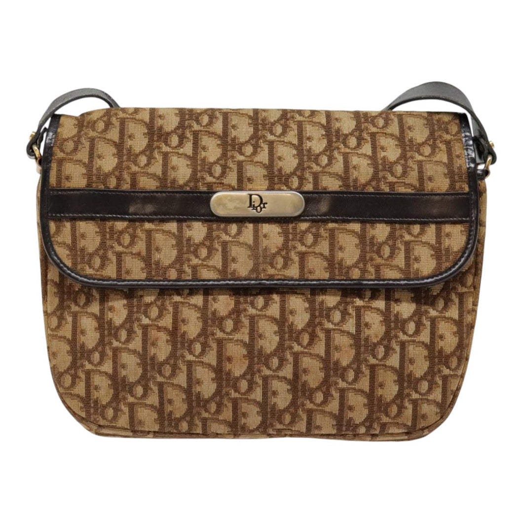 Dior  Canvas Shoulder Bag