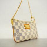 Louis Vuitton Pochette Accessoire  Canvas Clutch Bag