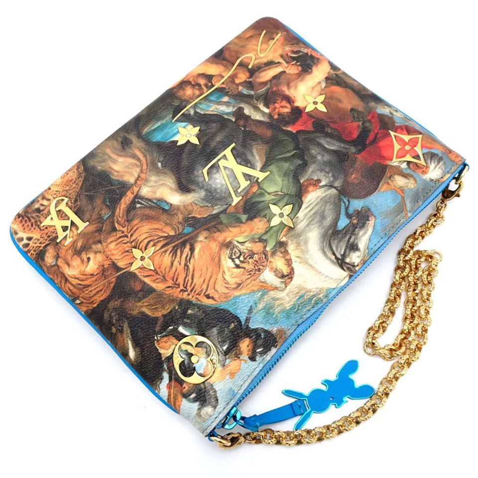 Louis Vuitton  Canvas Clutch Bag