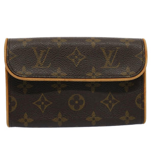 Louis Vuitton Florentine  Canvas Clutch Bag