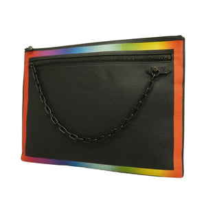 Louis Vuitton Pochette A4  Leather Clutch Bag