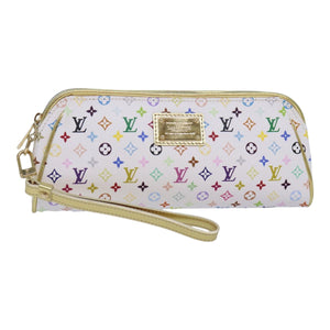 Louis Vuitton Kate Clutch  Canvas Clutch Bag