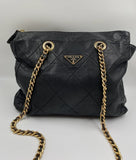 Vintage Prada Leather Tote