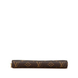 Brown Louis Vuitton Monogram Love Lock Zippy Wallet