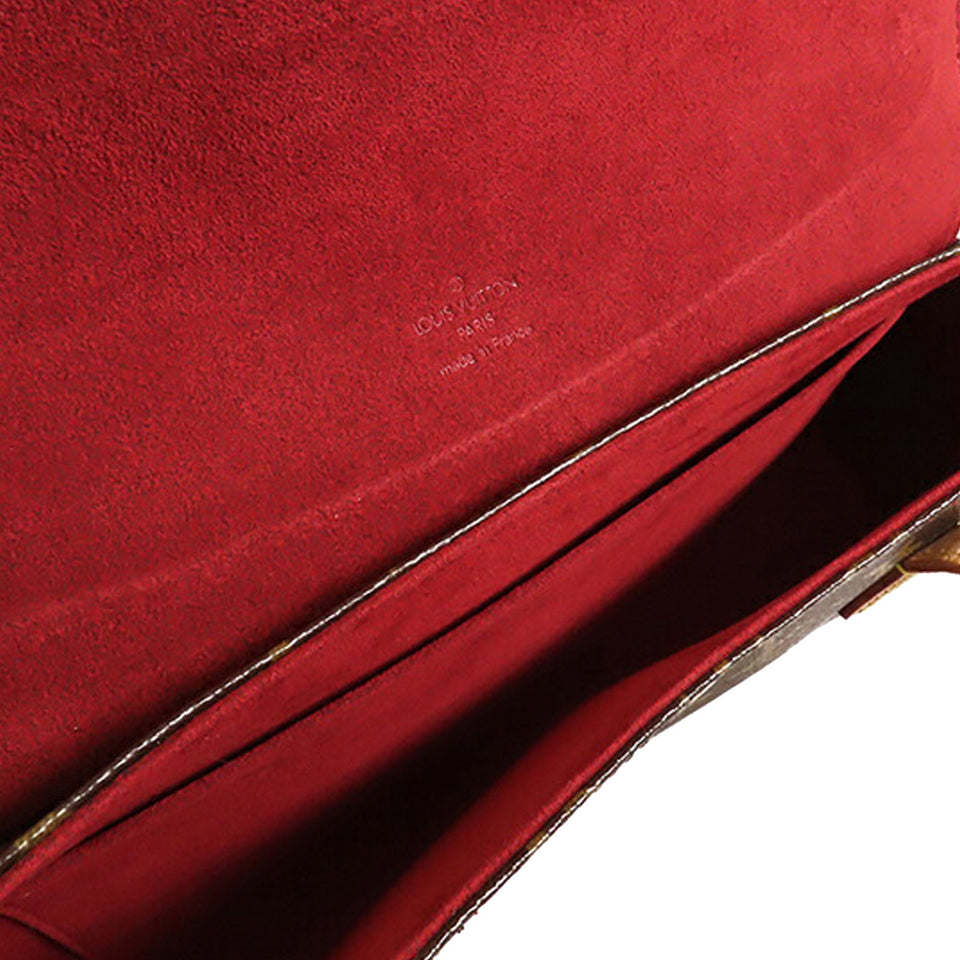 Brown Louis Vuitton Monogram Sonatine Handbag