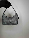 Prada Satin Reissue Bag, Crystal