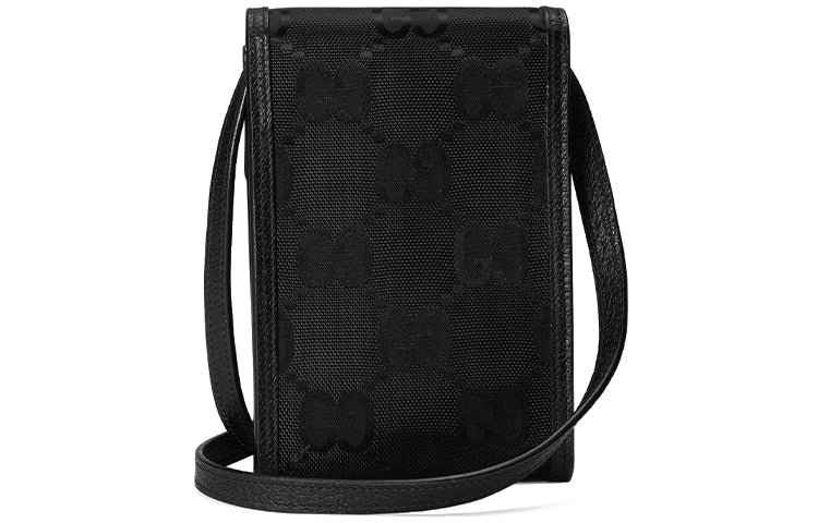 GUCCI Off The Grid OTG Environmental Friendly Series Logo Messenger Bag Black 625599-H9HAN-1000