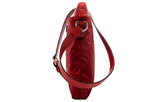 GUCCI Logo Leather Logo Nylon Shoulder Messenger Bag Red Classic 510342-K28AN-6523