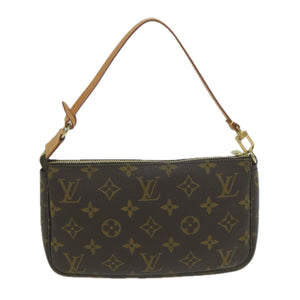 Louis Vuitton Pochette Accessoires  Canvas Clutch Bag