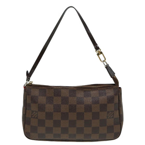 Louis Vuitton Pochette Accessoire  Canvas Clutch Bag