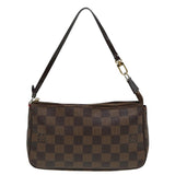 Louis Vuitton Pochette Accessoire  Canvas Clutch Bag
