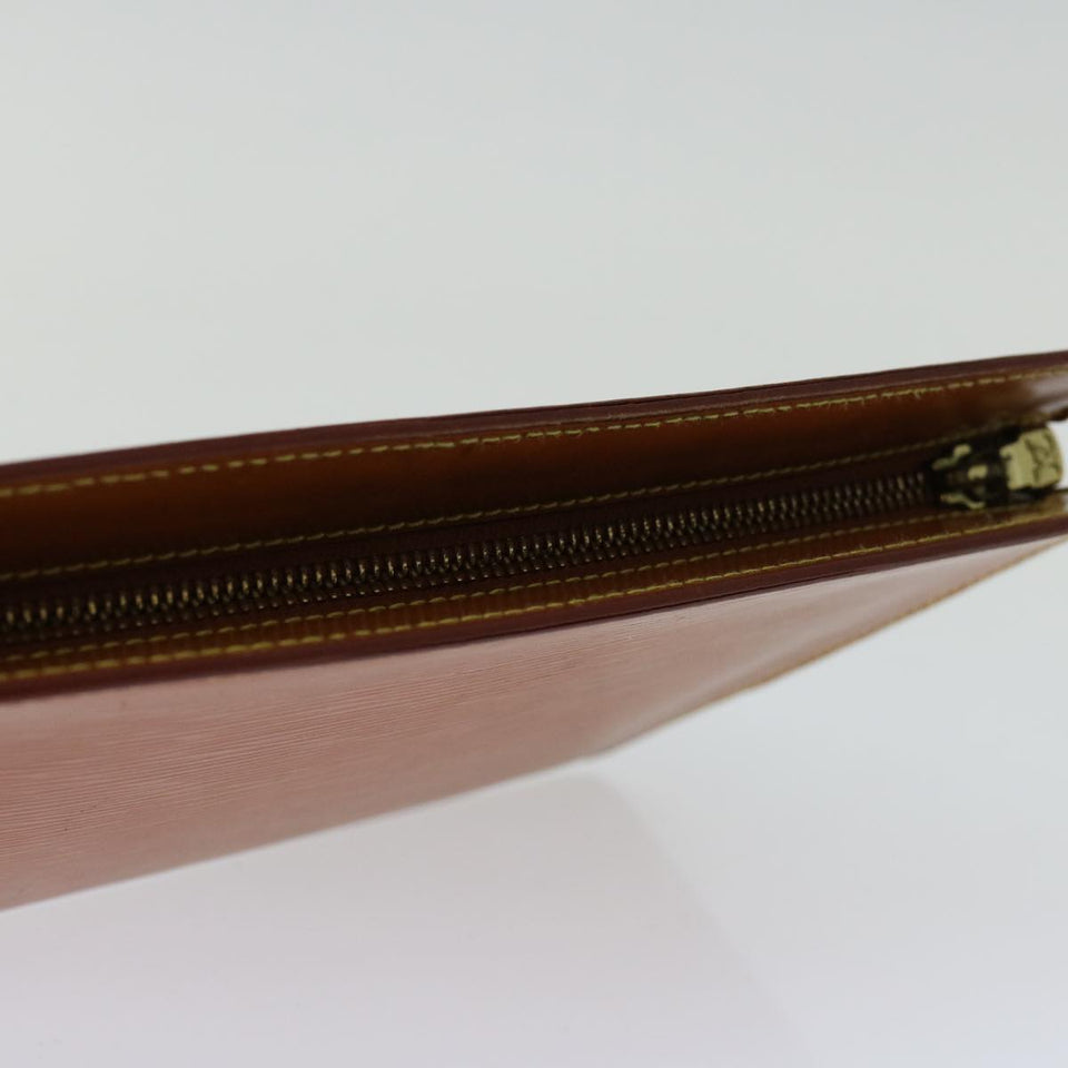 Louis Vuitton Pochette Homme  Leather Clutch Bag