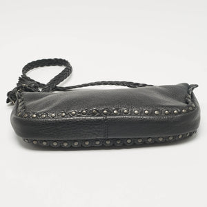 Dior Black Leather Ethnic Clutch Bag