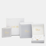 Dior Rose Des Vents Malachite Diamond 18K Yellow Gold Necklace