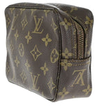 Louis Vuitton Trousse De Toilette 18  Canvas Clutch Bag