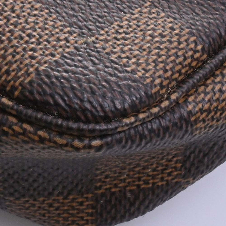 Louis Vuitton Pochette Accessoire  Canvas Clutch Bag