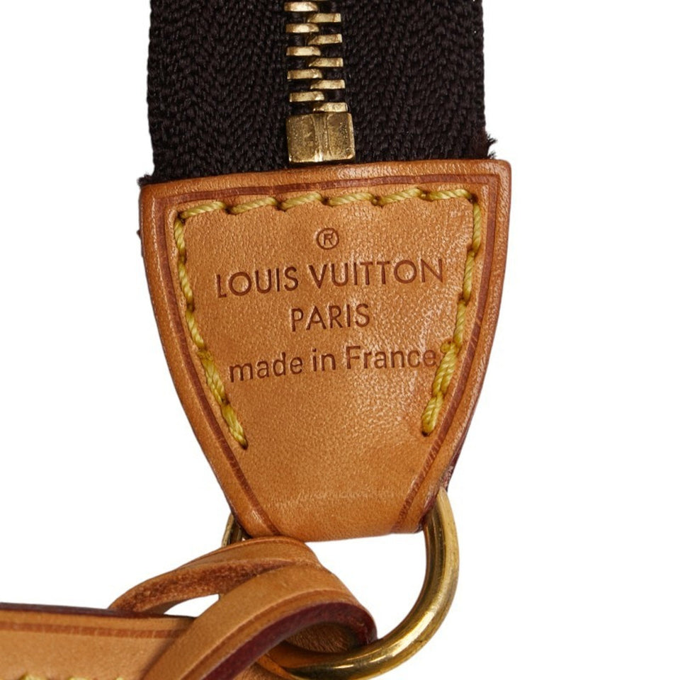 Louis Vuitton Pochette Accessoire  Patent Leather Clutch Bag
