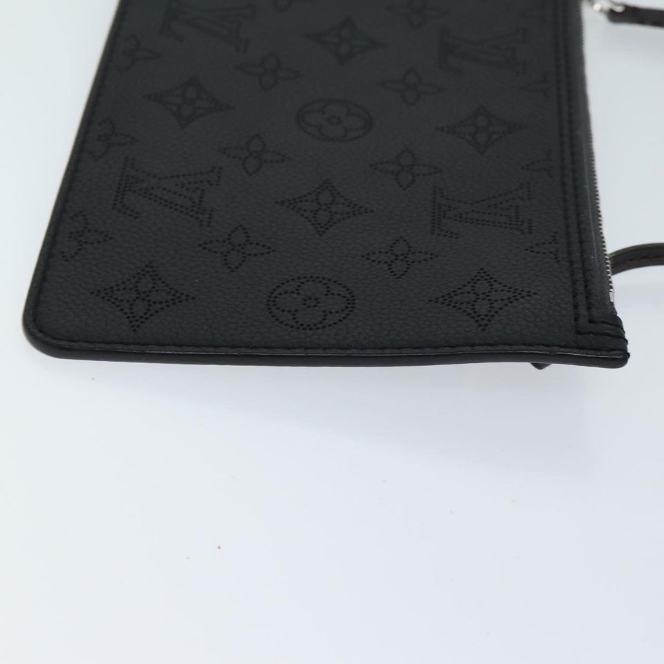 Louis Vuitton Pochette Neverfull  Leather Clutch Bag