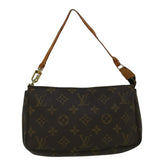 Louis Vuitton Pochette Accessoire  Canvas Clutch Bag
