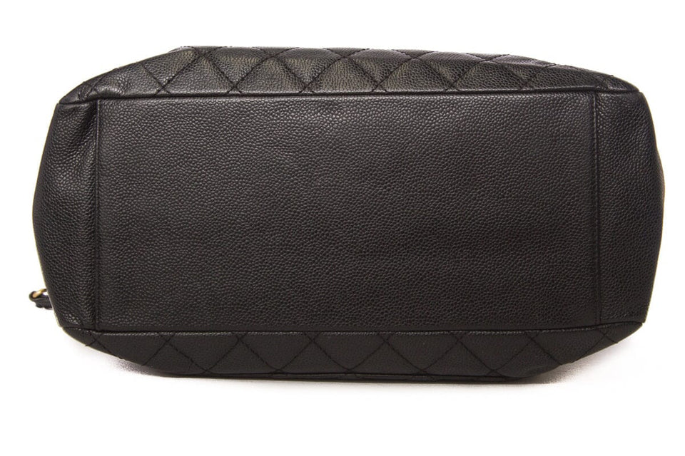 Chanel 2005/2006 Black Caviar GST Tote W/ Gold HW