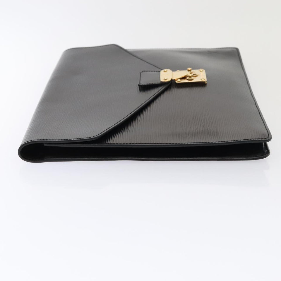 Louis Vuitton Senateur  Leather Clutch Bag