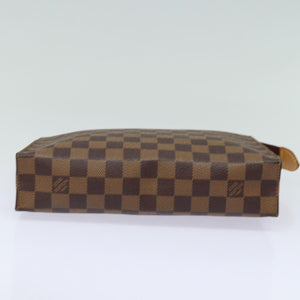 Louis Vuitton Poche Toilette  Canvas Clutch Bag