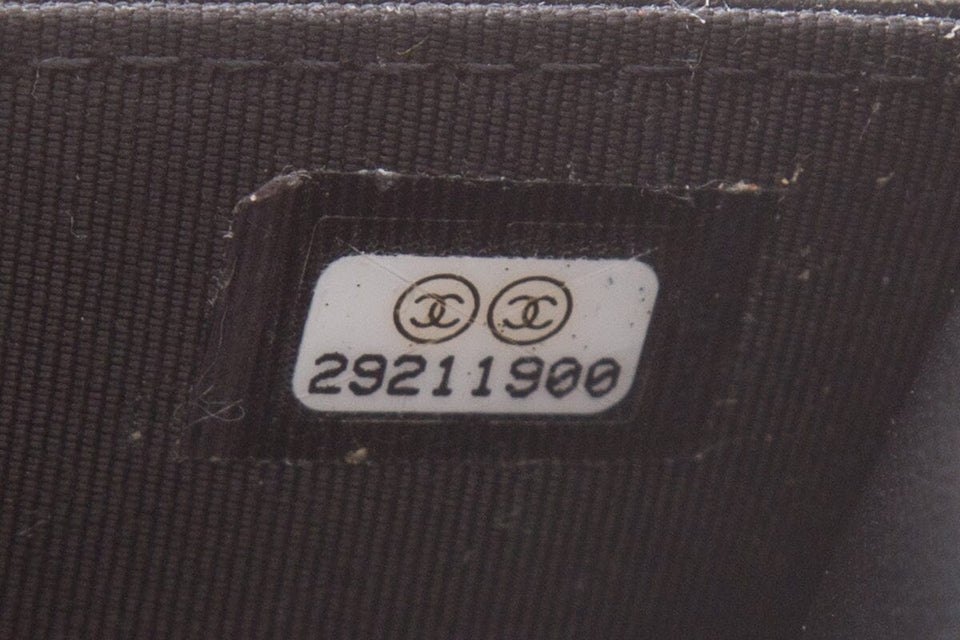Chanel 2020 Black Lambskin Wallet on Chain Cross-Body