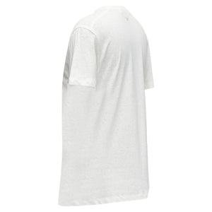 Dior We Rise By Lifting Others Reversed Print Cotton Linen Tshirt