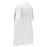 Dior We Rise By Lifting Others Reversed Print Cotton Linen Tshirt