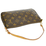 Louis Vuitton Pochette Accessoires  Canvas Clutch Bag
