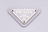 Prada Lilac Cleo Brushed Leather Handbag