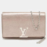 Louis Vuitton  Iridescent Leather Chain Louise Clutch