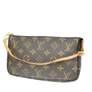 Louis Vuitton Pochette Accessoires  Canvas Clutch Bag