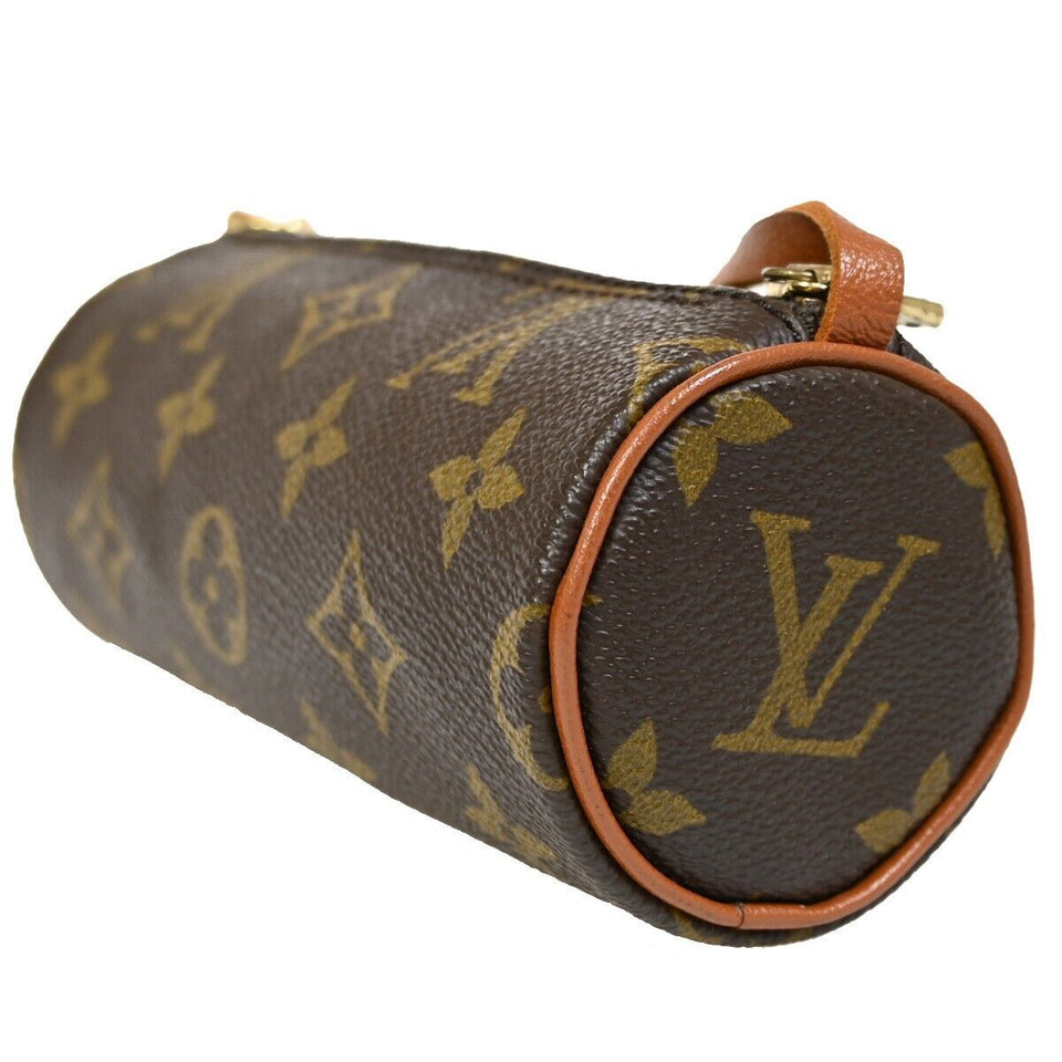 Louis Vuitton Papillon  Canvas Clutch Bag