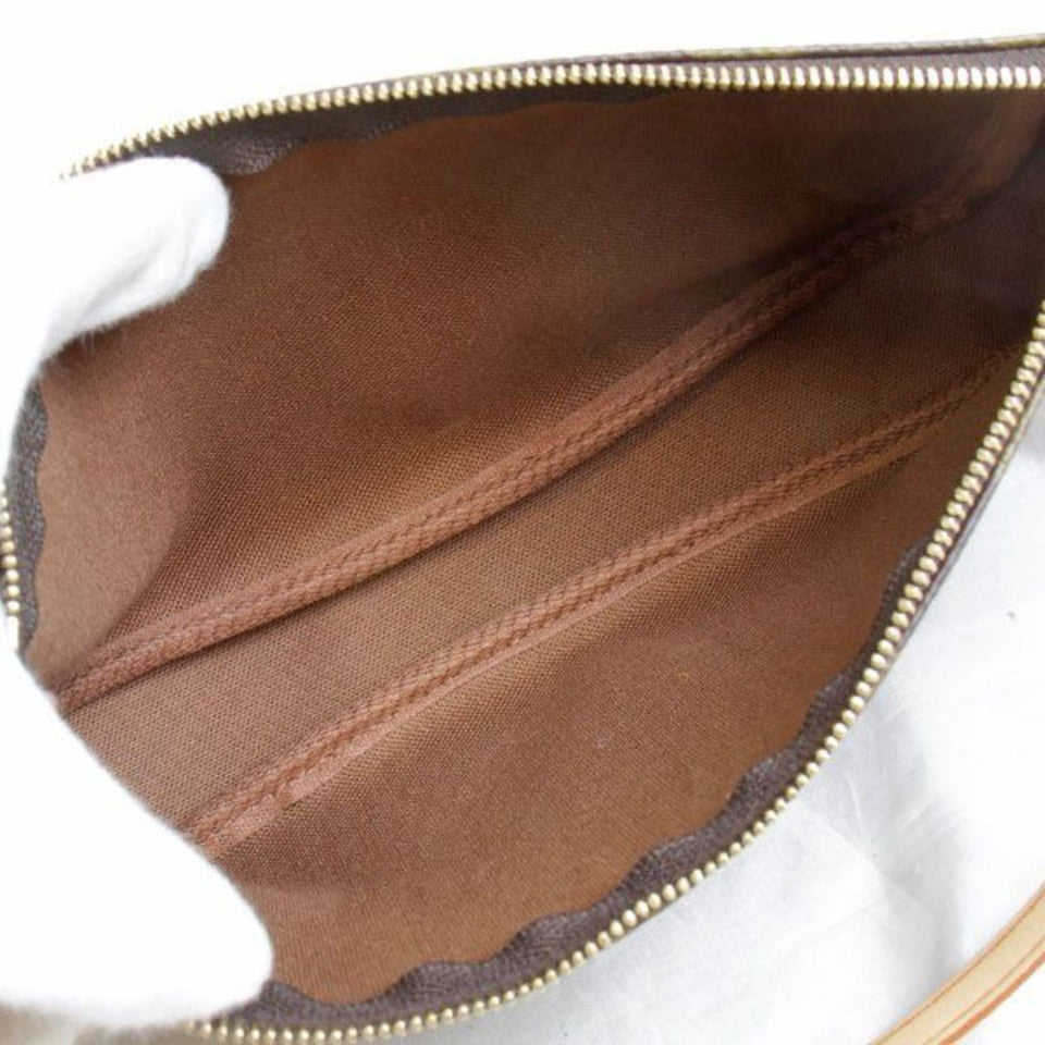 Louis Vuitton Pochette Accessoire  Canvas Clutch Bag