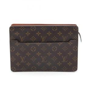 Louis Vuitton Monogram Pochette Homme Canvas Clutch Bag