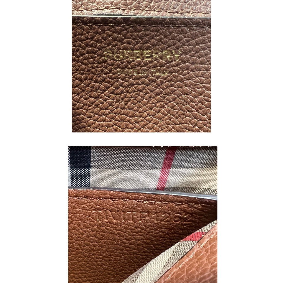 Burberry Leather Note Crossbody Bag