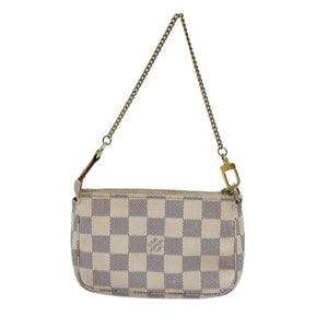 Louis Vuitton Pochette Accessoires  Canvas Clutch Bag