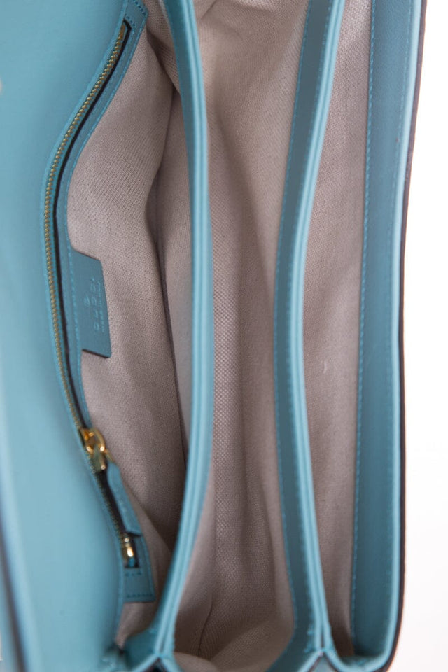 Gucci Orange & Blue Medium GG Aria Collection Cross-Body