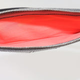 Louis Vuitton Delmonico  Leather Clutch Bag
